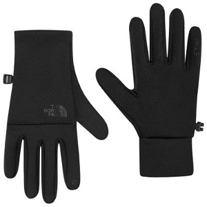 Image of The North Face's ETIP touchscreen compatible recycled gloves.